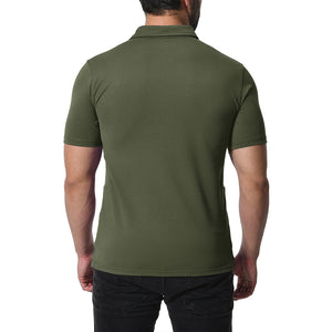 Men's Golf Tennis Casual Outdoor Summer Polo Collared Shirt - Men's Polo Shirts