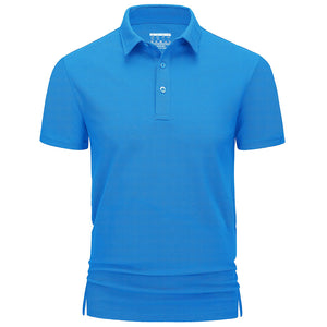 Men's Golf Tennis Casual Outdoor Summer Polo Collared Shirt - Men's Polo Shirts
