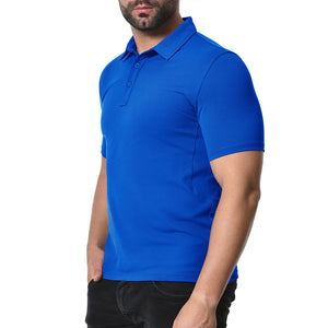 Men's Golf Tennis Casual Outdoor Summer Polo Collared Shirt - Men's Polo Shirts
