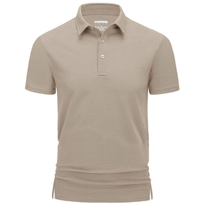 Men's Golf Tennis Casual Outdoor Summer Polo Collared Shirt - Men's Polo Shirts