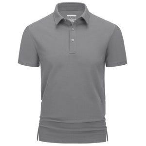 Men's Golf Tennis Casual Outdoor Summer Polo Collared Shirt - Men's Polo Shirts