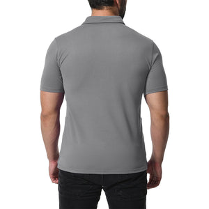 Men's Golf Tennis Casual Outdoor Summer Polo Collared Shirt - Men's Polo Shirts
