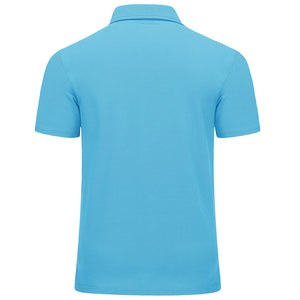 Men's Golf Tennis Casual Outdoor Summer Polo Collared Shirt - Men's Polo Shirts
