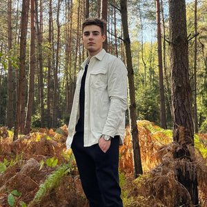Men's Corduroy Jacket Casual Lightweight Shirt Jacket - B23M2024