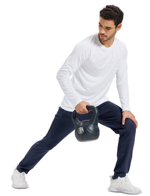 TACVASEN Navy Men's Fleece Lined Winter Warm Pants