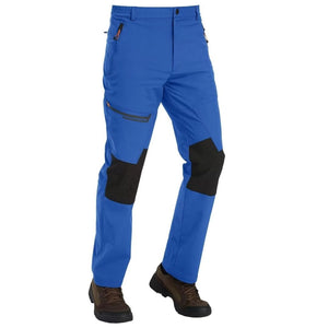 TACVASEN Sapphire Blue Men's Fleece Lined Windproof Water Resistant Ski Pants