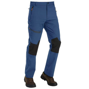 TACVASEN Denim Blue Men's Fleece Lined Windproof Water Resistant Ski Pants