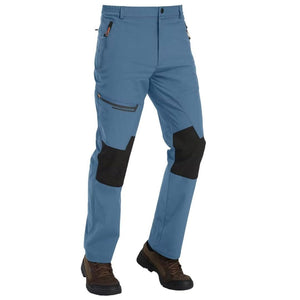 TACVASEN Light Blue Men's Fleece Lined Windproof Water Resistant Ski Pants