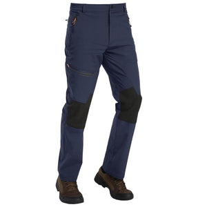 TACVASEN Navy Men's Fleece Lined Windproof Water Resistant Ski Pants
