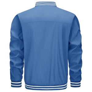 Men's Lightweight Bomber Jacket Casual Zip Up Spring Fall Windbreaker Coat - L20M202