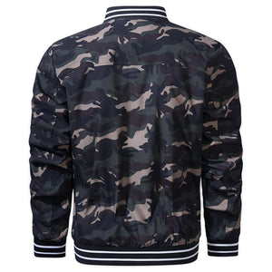 Men's Lightweight Bomber Jacket Casual Zip Up Spring Fall Windbreaker Coat - L20M202