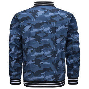 Men's Lightweight Bomber Jacket Casual Zip Up Spring Fall Windbreaker Coat - L20M202