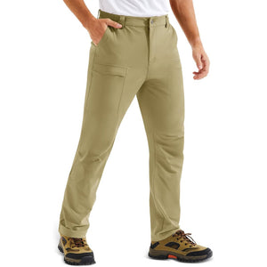 TACVASEN Green Khaki Lightweight Quick Dry Hiking Pants