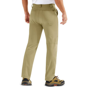 TACVASEN Green Khaki Lightweight Quick Dry Hiking Pants