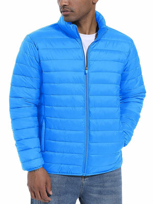 TACVASEN Azure Men's Puffer Water Repellent Windproof Insulated Jacket