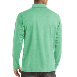 TACVASEN Mint Green Men's Quarter Zip Thermal Fleece Lined Pullover Sweatshirt