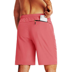 TACVASEN Black Men's Quick Dry Lightweight Water Resistant Running Shorts