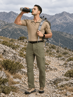 TACVASEN Army Green Men's Tactical Outdoor Ripstop Cargo Pants