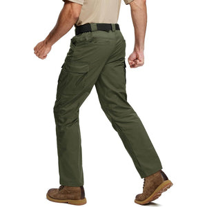 TACVASEN Army Green Tactical Ripstop Hiking Outdoor Pants