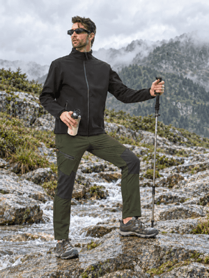 TACVASEN Army Green Men's Trouser Quick Dry Walking Hiking Work Pant