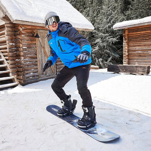 TACVASEN Royal Blue Insulated Fleece Lined Winter Snow Jacket
