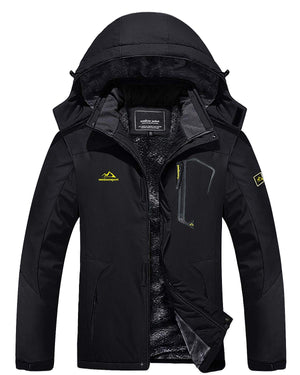 TACVASEN Royal Blue Insulated Fleece Lined Winter Snow Jacket