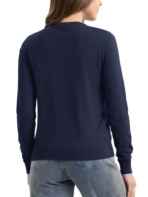 TACVASEN Navy Women's Lightweight Cardigan Sweaters