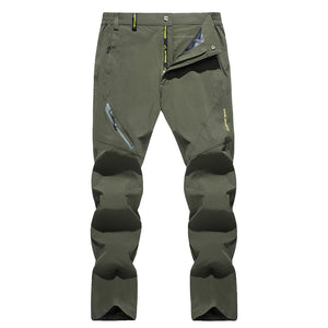 TACVASEN Army Green Men's Quick Dry Lightweight Breathable Hiking Pants
