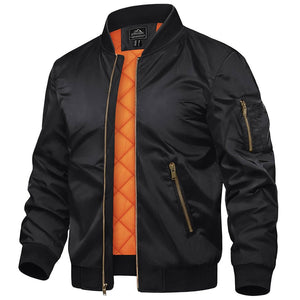 TACVASEN MA-1 Bomber Jackets Casual Padded Coats -Men's Bomber Jackets