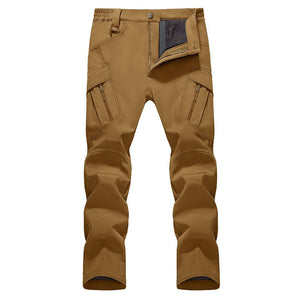 TACVASEN Sand Men's Softshell Ski Tactical Military Hiking Pants