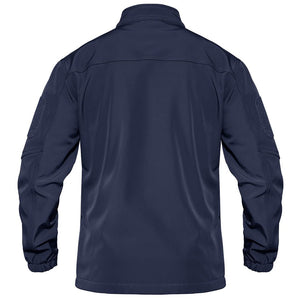 TACVASEN Navy Men's Tactical Jackets Waterproof Softshell Jacket