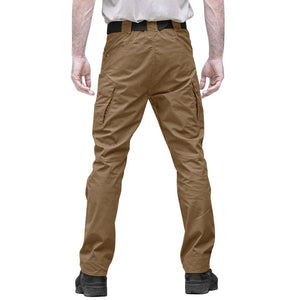 TACVASEN Brown Men's Water Resistant Outdoor Hiking Tactical Pants