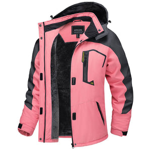 TACVASEN Women's Winter Jacket Waterproof Hooded Fleece Lined Warm Coat Windbreaker - Women's Jackets