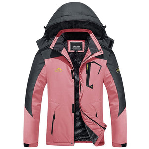 TACVASEN Women's Winter Jacket Waterproof Hooded Fleece Lined Warm Coat Windbreaker - Women's Jackets