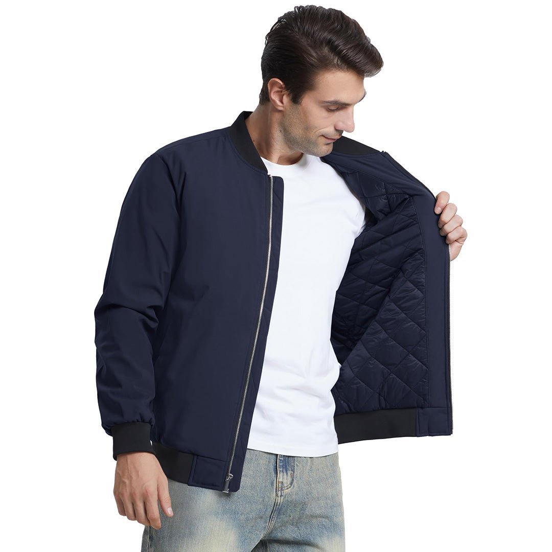 How to Pick a Functional Bomber Jacket: TACVASEN Windproof Casual Coat All Details - TACVASEN