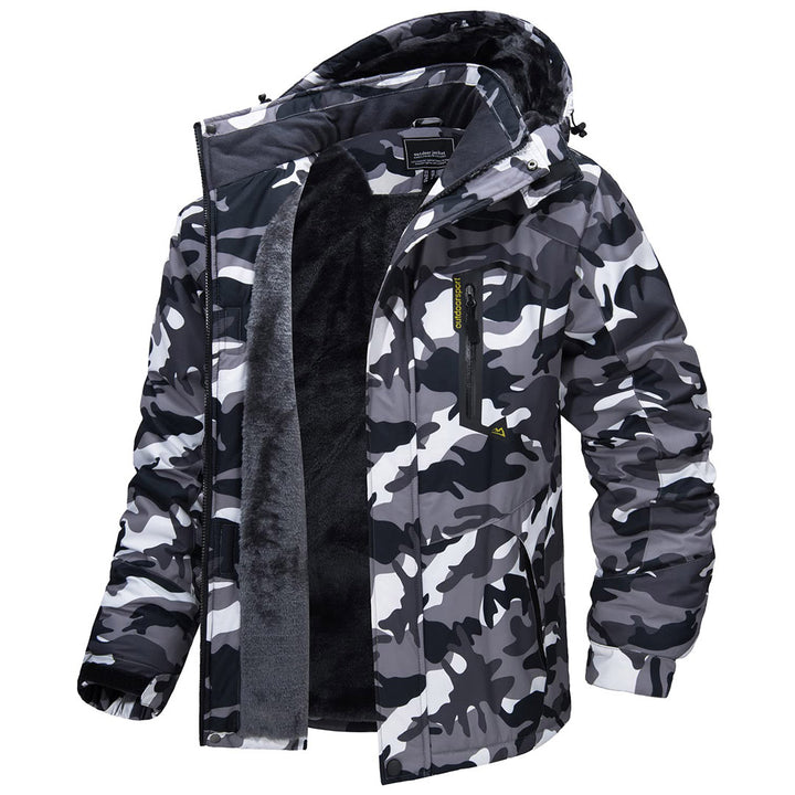 Men's Skiing Jacket Waterproof Hiking Fishing Raincoat - Fall Winter 2022