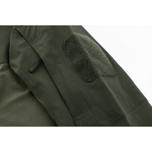 TACVASEN Army Green Ligthweight Quarter Zip Military T-Shirt