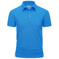 Men's Golf Tennis Casual Outdoor Summer Polo Collared Shirt - Men's Polo Shirts