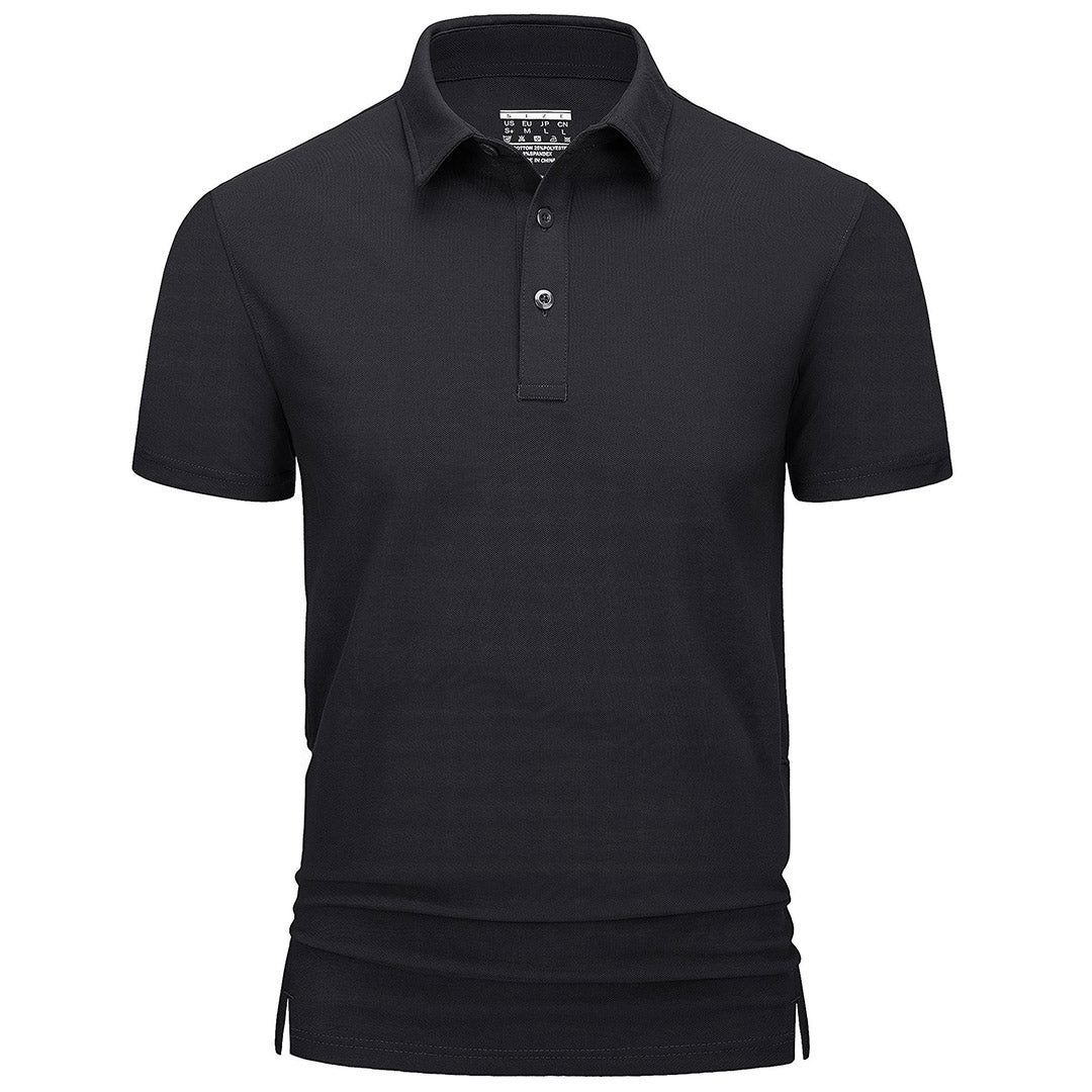 Men's Golf Tennis Casual Outdoor Summer Polo Collared Shirt - Men's Polo Shirts