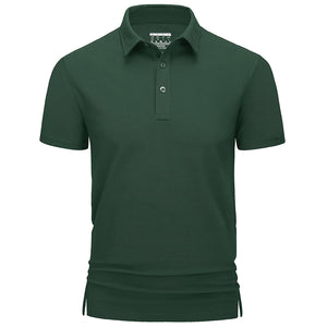 Men's Golf Tennis Casual Outdoor Summer Polo Collared Shirt - Men's Polo Shirts