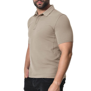 Men's Golf Tennis Casual Outdoor Summer Polo Collared Shirt - Men's Polo Shirts