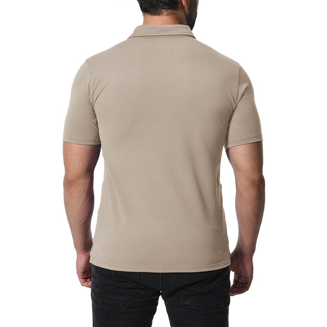 Men's Golf Tennis Casual Outdoor Summer Polo Collared Shirt - Men's Polo Shirts