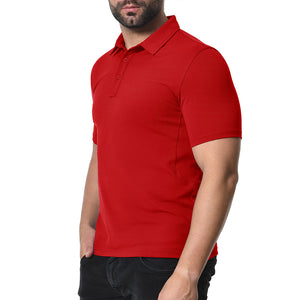 Men's Golf Tennis Casual Outdoor Summer Polo Collared Shirt - Men's Polo Shirts
