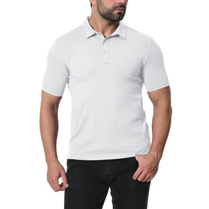 Men's Golf Tennis Casual Outdoor Summer Polo Collared Shirt - Men's Polo Shirts