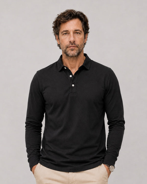 Long Sleeve Polo Shirt