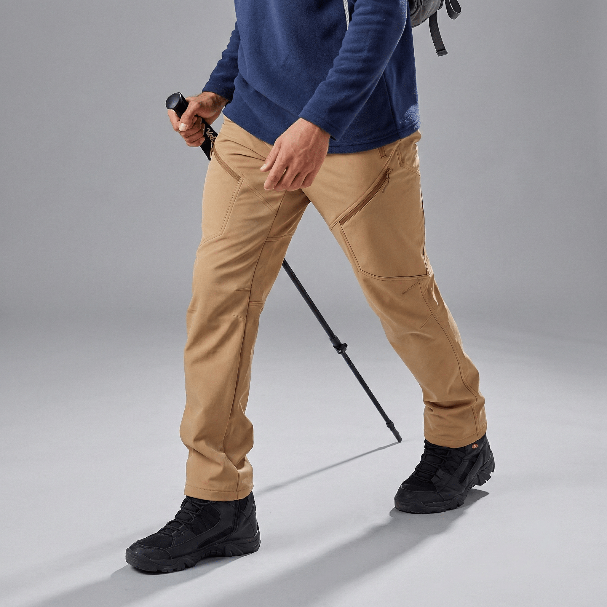 TACVASEN Sand Insulated Fleece Lined Winter Snow Pants