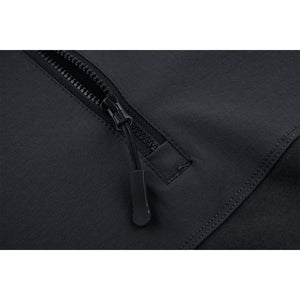 TACVASEN Dark Grey Ligthweight Quarter Zip Military T-Shirt