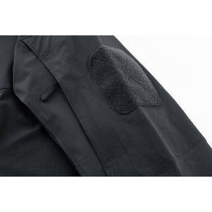 TACVASEN Dark Grey Ligthweight Quarter Zip Military T-Shirt