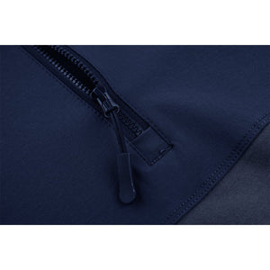 TACVASEN Navy Ligthweight Quarter Zip Military T-Shirt