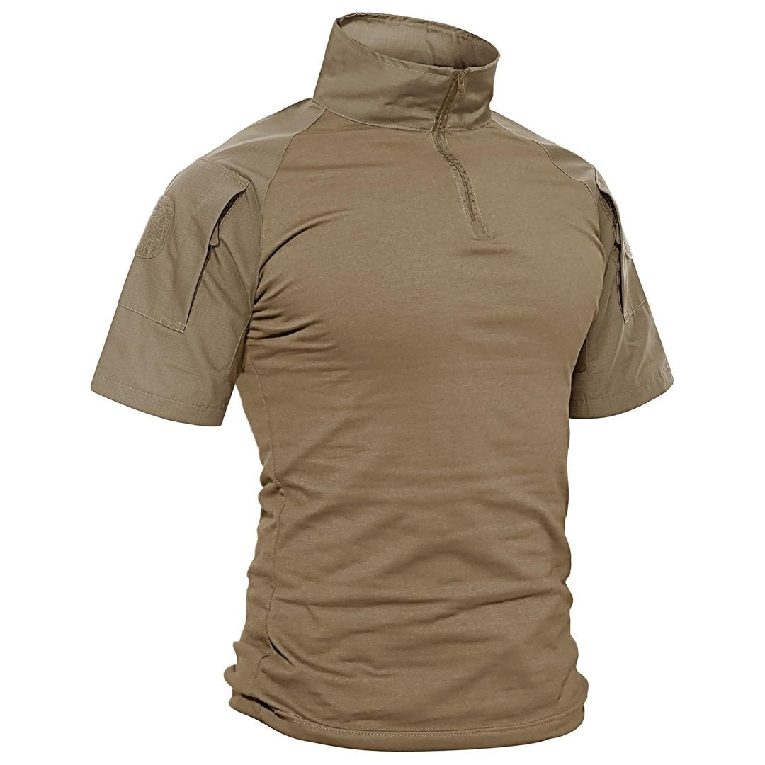 Men's Tactical Combat Shirt Ripstop Performance Tee
